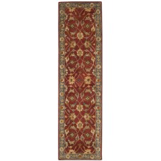Charlton Home Cranmore Hand-Tufted Red/Blue Area Rug CHLH8564